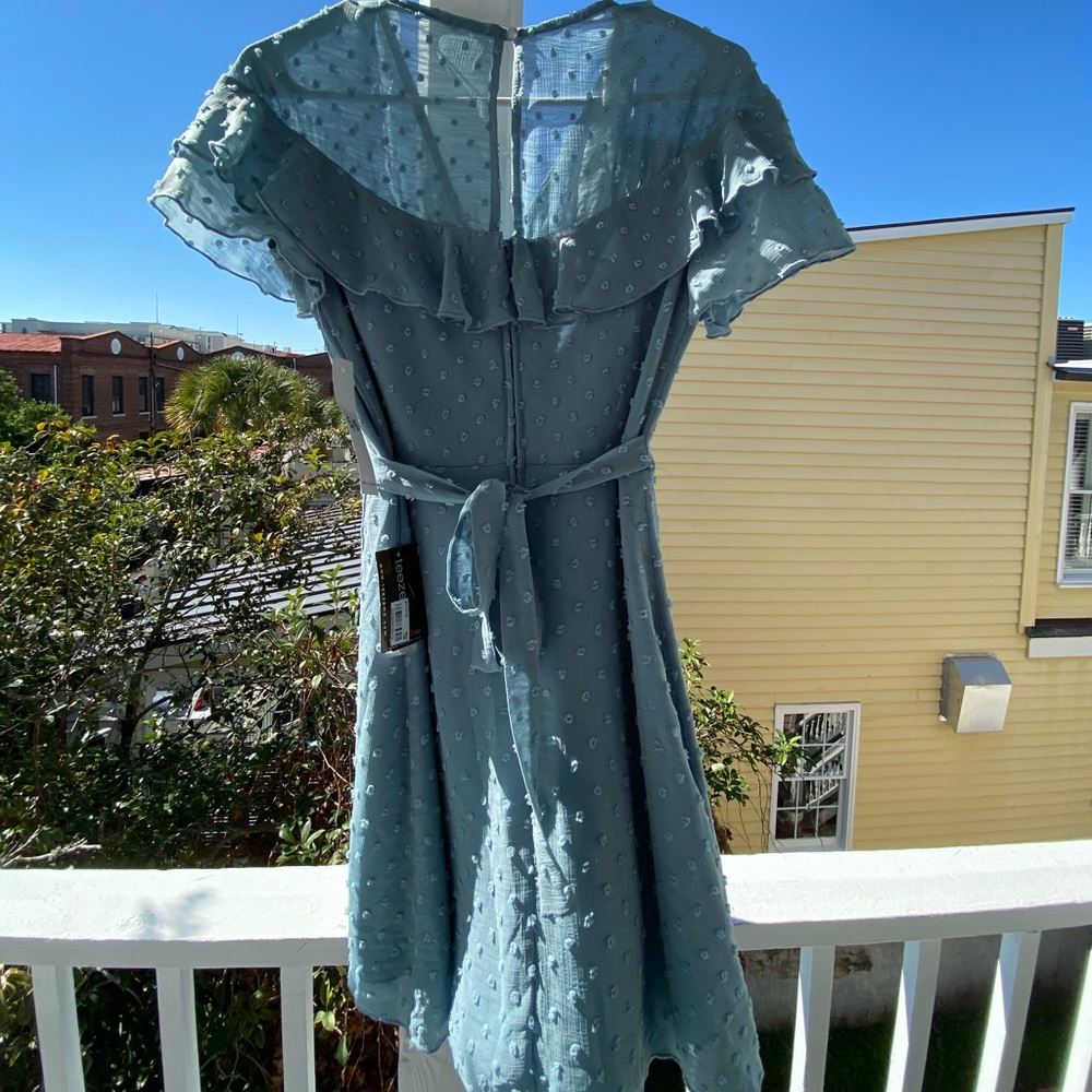 Blue dress